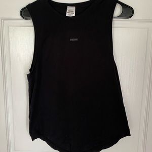 Black gymshark tank